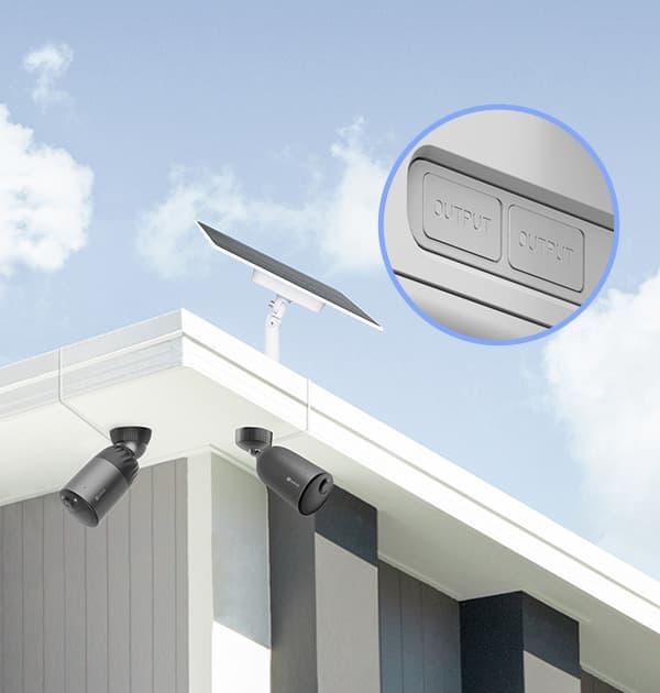 Solar Panel with Battery Storage (12W)_ لوحة شحن بالطاقة الشمسية