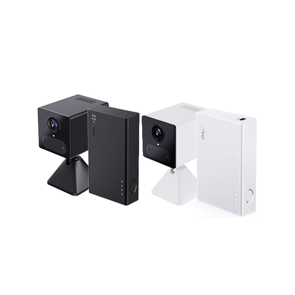 CS-CB2 4G (دقة 3MP) - كاميرا مراقبة "داخلية لاسلكية تعمل بشريحة البيانات والبطارية